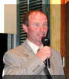 rare photo of Paul Doyle making a speech