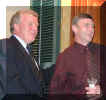 Captain Sean Cunningham with Billy Hudson